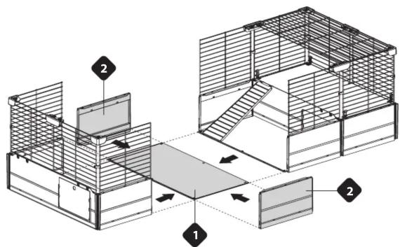 Ferplast Multipla Base Extension - 21