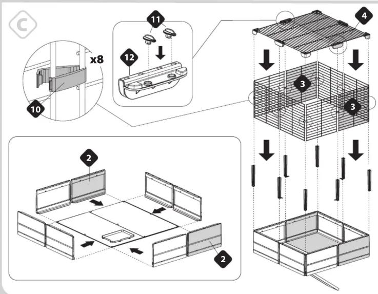Ferplast Multipla Base Extension - 31