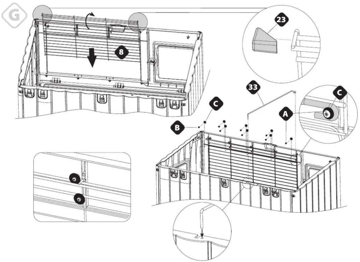 Ferplast Happy Farm 120 - Cod. 57321000 - 18