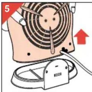 PHILIPS HD3275 - Snoer opbergen - 2
