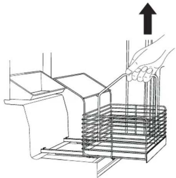 SIBIR Universal - Retrait du porte-bouteilles - 1