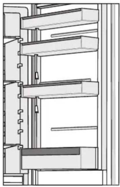 SIBIR EKI 18010 - Balconnetscoulissants réglables - 2