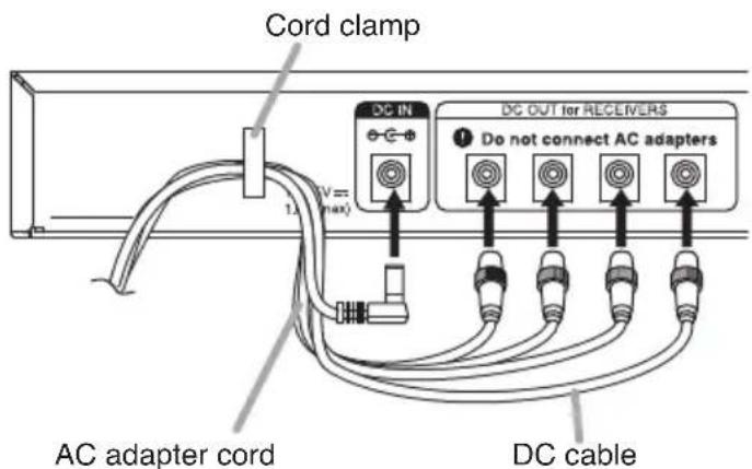 TOA WD5800 - Cord clamp - 1