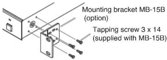 TOA WD5800 - Rack Mounting - 1