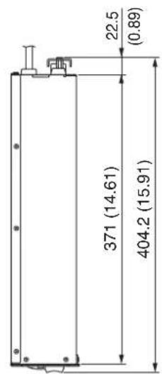 TOA DA550F - DIMENSIONAL DIAGRAM - 2