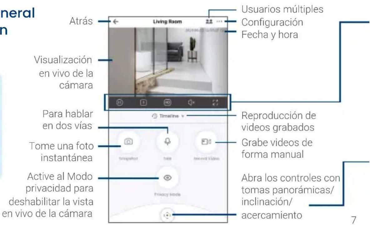 Lorex W462AQCE - Descripción general de la aplicación Lorex Home - 1
