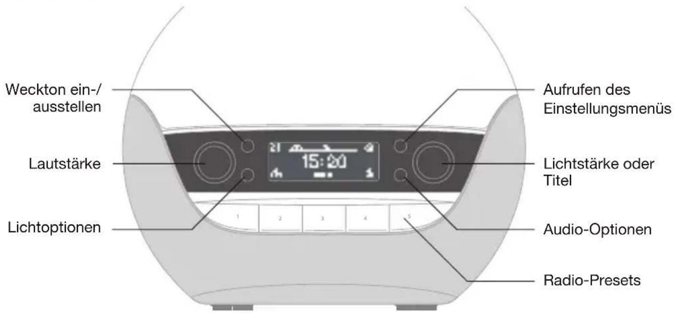 LUMIE Bodyclock Luxe 750DAB - Vordersicht - 1