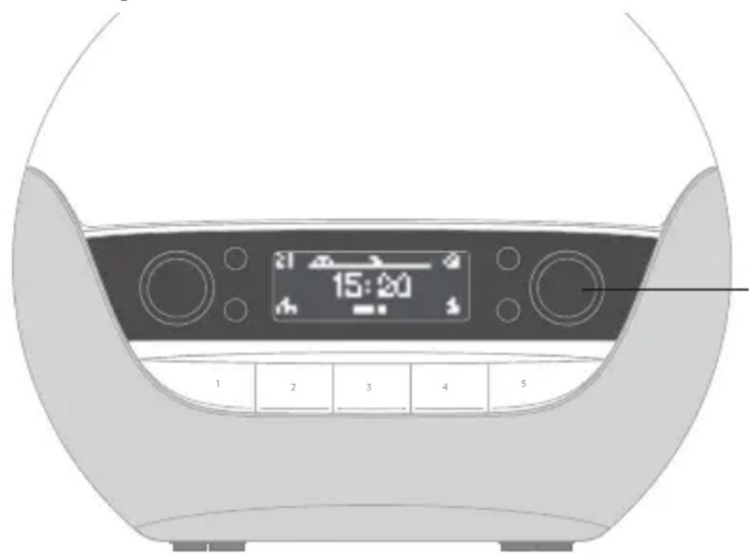 LUMIE Bodyclock Luxe 750DAB - Pour ajuster la lampe de chevet - 1