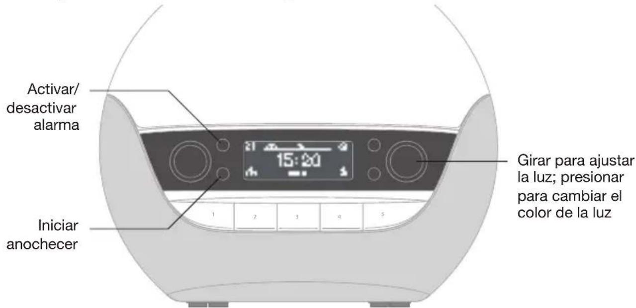 LUMIE Bodyclock Luxe 750DAB - Para despertar con una alarma para el amanecer - 1