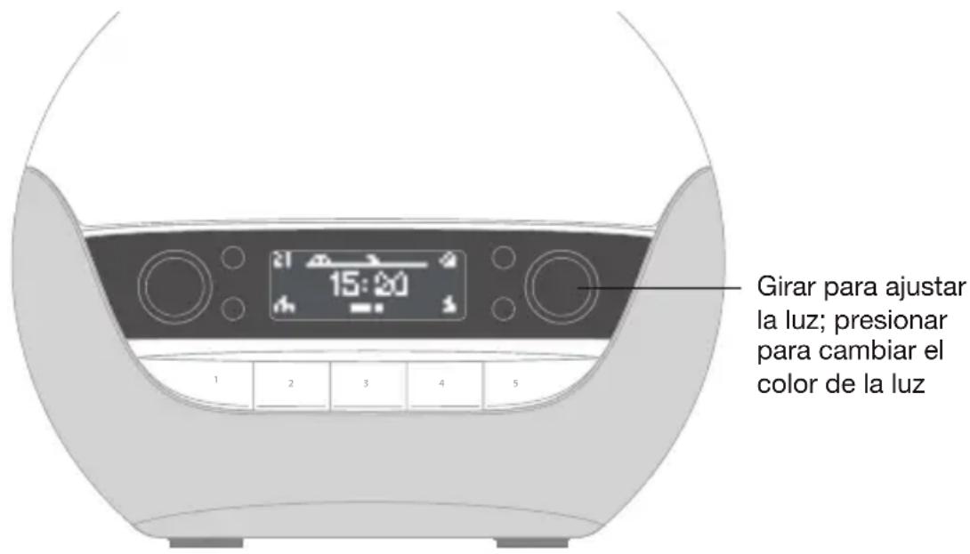 LUMIE Bodyclock Luxe 750DAB - Para ajustar la luz - 1