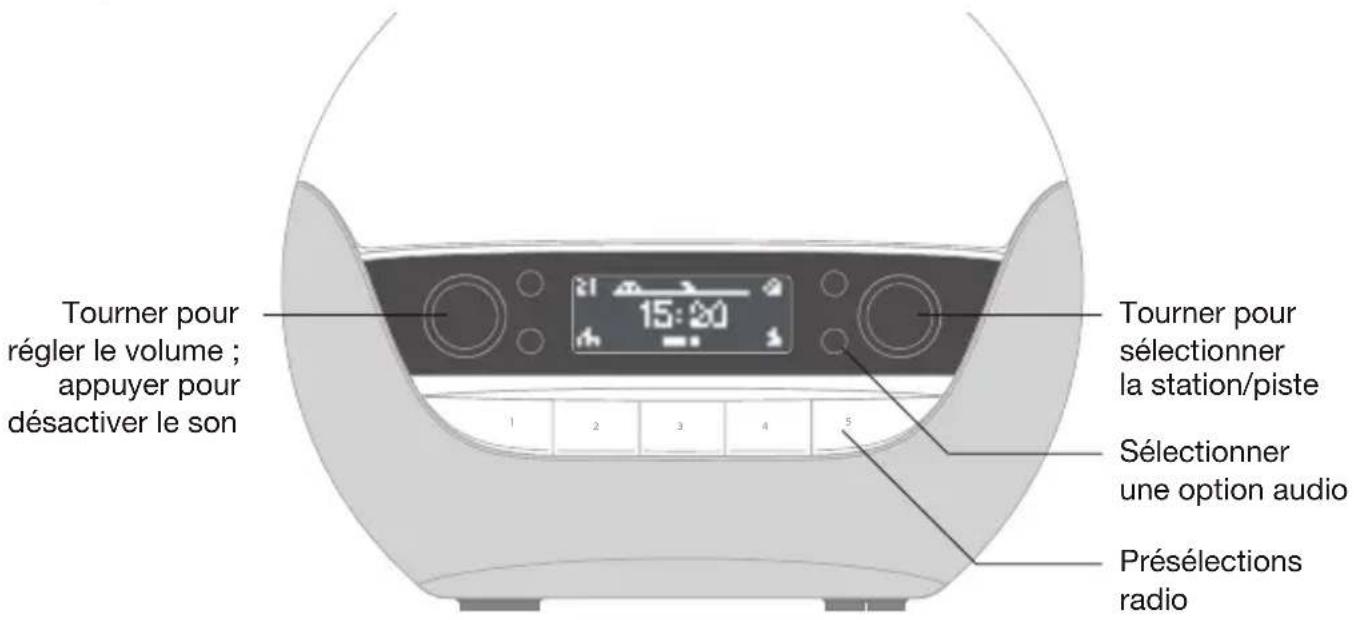 LUMIE Bodyclock Luxe 750DAB - Utilisation de l'audio - 1
