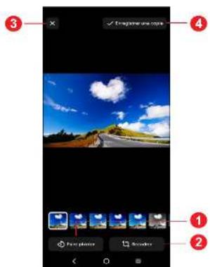 TCL 305i - Manipuler vos images - 2