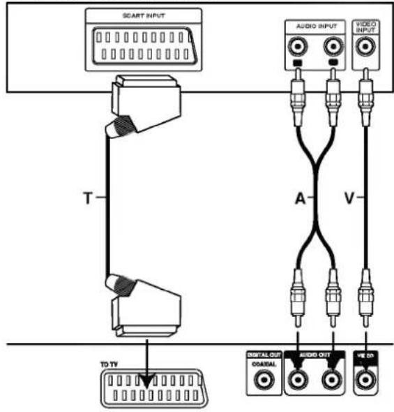 LG DW6512E1 - SCART-Verbindung - 1