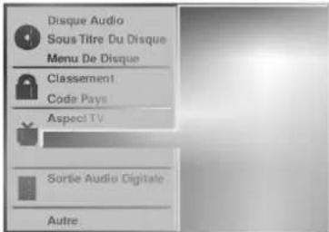 LG DW6512E1 - Langue du menu - 1