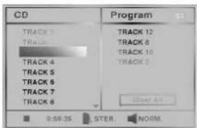 LG DW6512E1 - Geprogrammeerde weergave van een audio CD en MP3-disc - 1
