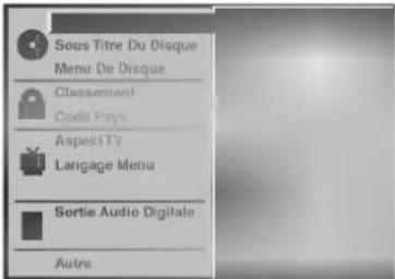 LG DW6512E1 - Langue du disque - 1