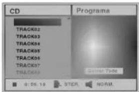 CD PROGRAMA TRACK02 TRACK03 TRACK04 TRACK05 TRACK06 TRACK07 TRACK08 0:56.10 STEAR NORM.