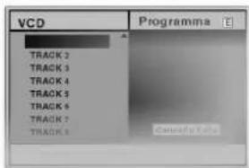 VCD PROGRAMA TRACK 2 TRACK 3 TRACK 4 TRACK 5 TRACK 6 TRACK 7 TRACK 8 Cancel Tools