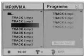 MP3/WMA Programa TRACK 1.mp3 TRACK 2.mp3 TRACK 3.mp3 TRACK 4.mp3 TRACK 5.mp3 TRACK 6.mp3 TRACK 7.mp3 TRACK 8.mp3 TRACK 8.mp3 TRACK 2.mp3 TRACK 4.mp3 TRACK 3.mp3 00:00 OFF