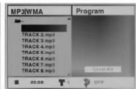 LG DV7411E1M - Druk op om een track te selecteren en druk verzolgens op PLAY of op SELECT/ENTER. - 2