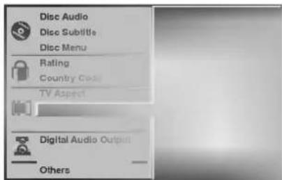 LG DV7411E1M - Taalmenu - 1