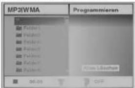 MP31WMA Programmieren File Path File Path File Path File Path File Path File Path File Path File Path 06.00 OFF