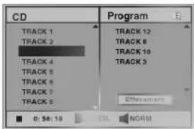 CD Program TRACK 1 TRACK 2 TRACK 4 TRACK 5 TRACK 6 TRACK 7 TRACK 8 TRACK 12 TRACK 8 TRACK 10 TRACK 3 E:\Program\0:56:10 NORM