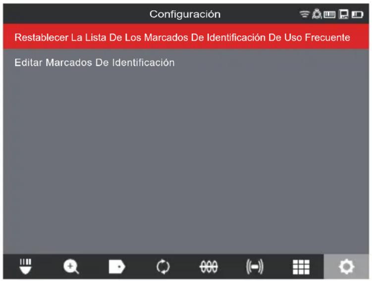 MILWAUKEE M18 297522 - Reinicio de la lista de los marcados de identificación de uso frecuente - 1