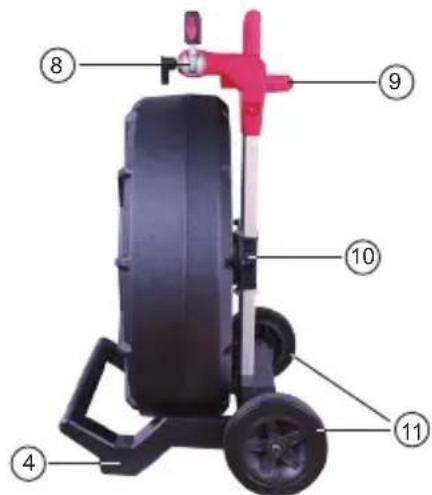MILWAUKEE M18 297522 - 200' Mid-Stiff, 200' and 325' x Stiff Pipeline Inspection Reel Overview - 2