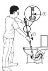 MILWAUKEE M12 TrapSnake 257421 - Liberar la segunda mitad del cable - 1