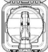 MILWAUKEE M18 Fuel Cable Drive 2772B21XC - Entreposage de la sonde spirale - 2
