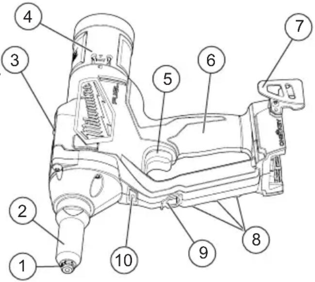 MILWAUKEE M18 Fuel OneKey 266022CT - Description fonctionnelle - 1