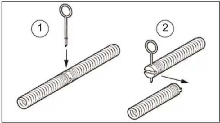MILWAUKEE M18 Fuel Cable Drive 2871A22 - Cable Attachment Installation - 2