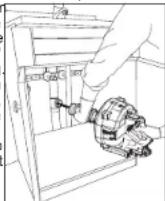 MILWAUKEE M18 Fuel Cable Drive 2772A21 - Inserting Cable Into Drain - 1