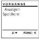 Burg Wächter WS Office 821 E - Menü Administrator / Vorgänge / Anzeigen - 1