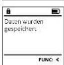 Burg Wächter WS Office 821 E - Menü Administrator / Vorgänge / Speichern - 3