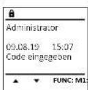 Burg Wächter WS Office 821 E - Menü Administrator / Vorgänge / Anzeigen - 2
