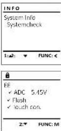 Burg Wächter WS Office 821 E - Menü Info / Systemcheck - 1