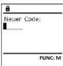 Burg Wächter WS Office 821 E - Menü Codeänderung - 2