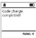 Burg Wächter WS Office 821 E - Code Change menu - 3