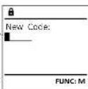 Burg Wächter WS Office 821 E - Menu Codewijziging - 2