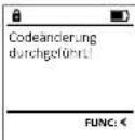 Burg Wächter WS Office 821 E - Menü Codeänderung - 3