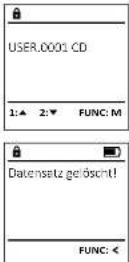 Burg Wächter WS Office 821 E - Untermenü Administrator / Benutzer / - 2