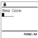 Burg Wächter WS Office 821 E - Code Change menu - 2