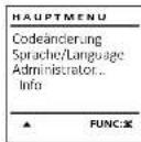 Burg Wächter WS Office 811 E FP - Menu Administrator / Setup / AES-Key generier. - 1
