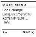 Burg Wächter Royal 542 KK - Menu Administrator / Setup / AES-key generator. - 1