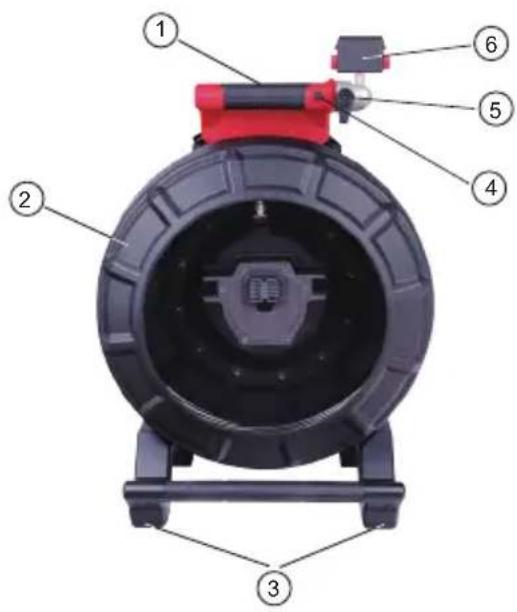 MILWAUKEE M18 297622 - Aperçu de la bobine d'inspection de tuyaux à rigidité moyenne de 36,5 m (120') - 1