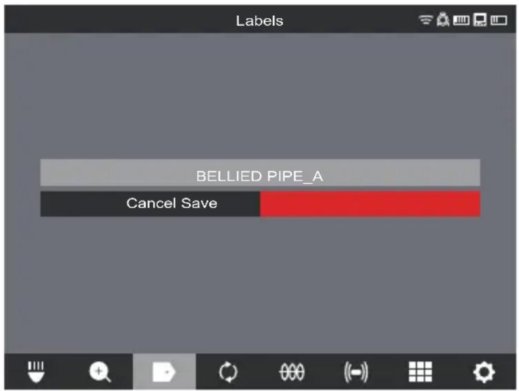 MILWAUKEE M18 297622 - Creating and saving a new label - 2