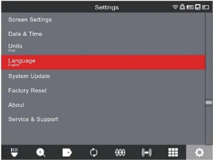 MILWAUKEE M18 297622 - Setting the M18™ Wireless Monitor Language - 1
