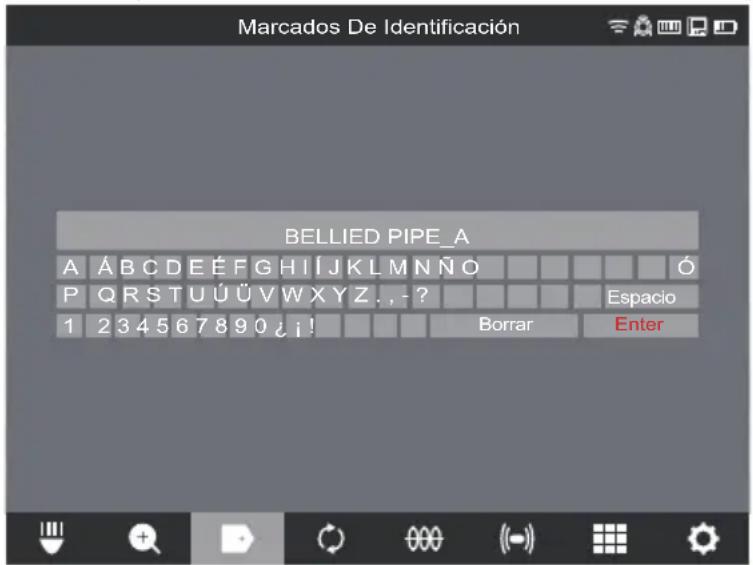 MILWAUKEE M18 297622 - Creación y guardado de un nuevo marcado de identificación - 2